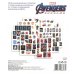 Набор коллекционных стикеров. Мстители