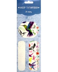 Тату переводные Птицы и бабочки