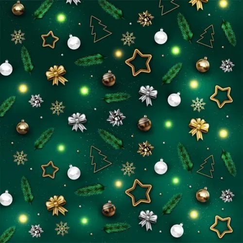 Упаковочная бумага новогодняя Бумага Волшебный миг