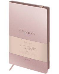 Ежедневник недатированный, Rose gold, А5