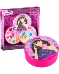 Набор детской декоративной косметики. Косметичка-диск