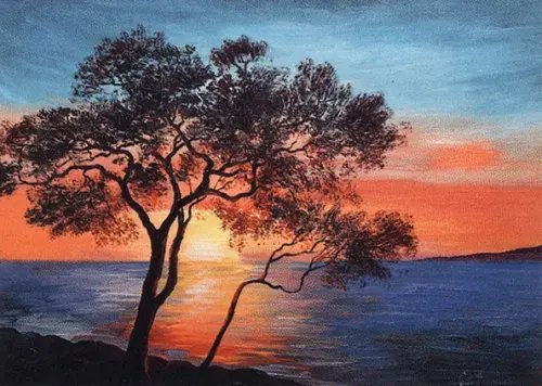 Алмазные узоры Алмазные узоры. Волшебный закат