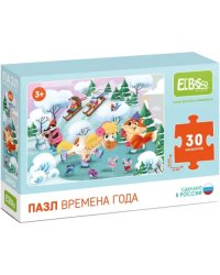Пазл-30. Зима, 30 элементов