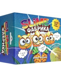 Слайм фабрика. Набор для опытов. Ананас