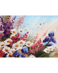 Алмазные узоры. В поле ромашек