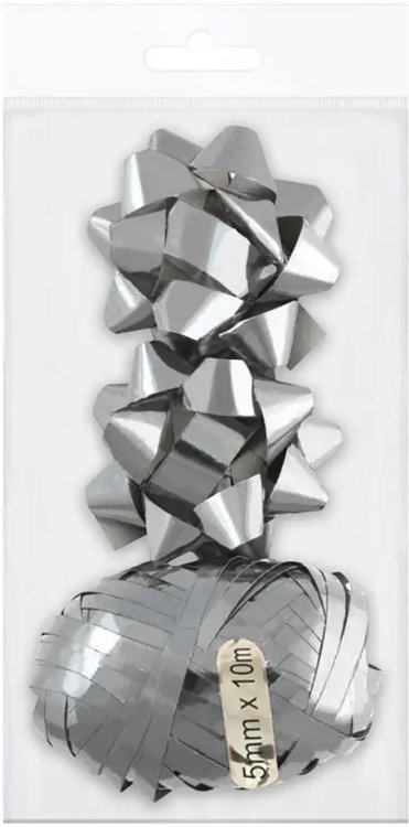 Упаковочная бумага Набор для оформления подарков, банты + лента