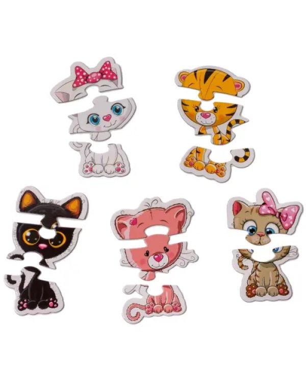 Baby Puzzle-12. Котята