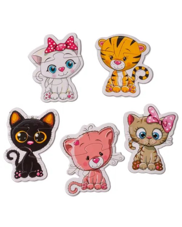 Baby Puzzle-12. Котята