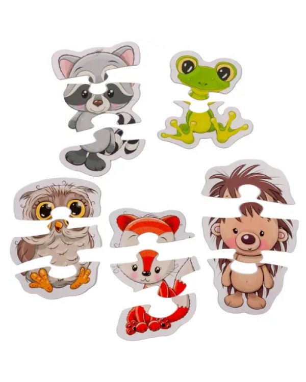 Baby Puzzle. Лесные животные