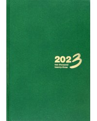 Ежедневник датированный на 2023 год Ideal New, 168 листов, А5, зеленый