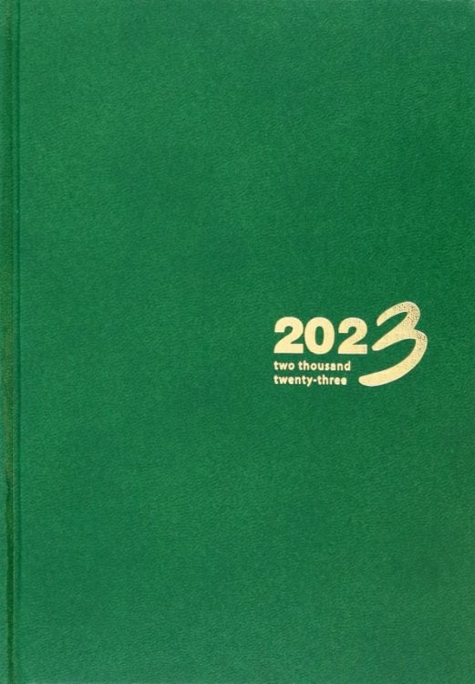Обложка книги «Ежедневник датированный на 2023 год Ideal New, 168 листов, А5, зеленый»