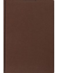 Ежедневник на 2023 год Velvet, 168 листов, А5, коричневый