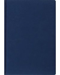 Ежедневник на 2023 год Velvet, 168 листов, А5, темно-синий