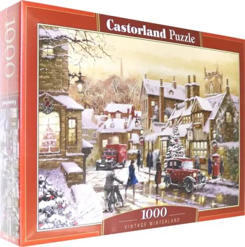 Puzzle, 1000 элементов Puzzle-1000 Зимний городок