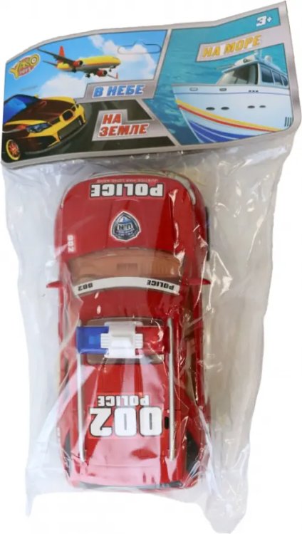 На земле, В небе, На море Инерционная машинка Police