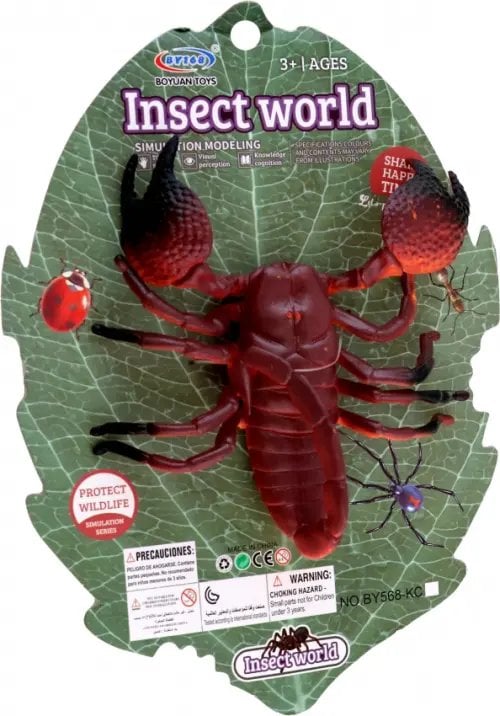 Фигурка гигантская насекомого Скорпион Фигурка гигантская насекомого Скорпион