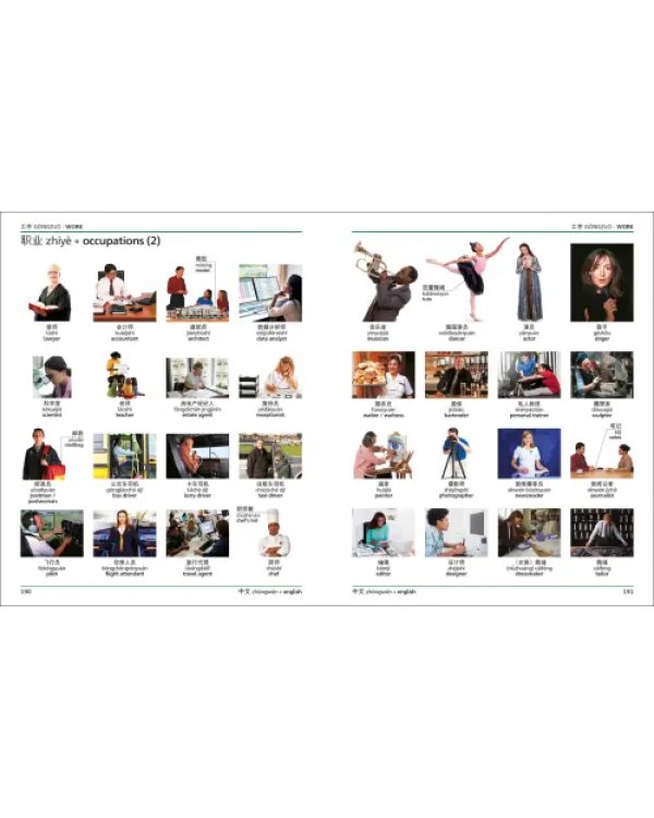 Mandarin Chinese-English Bilingual Visual Dictionary