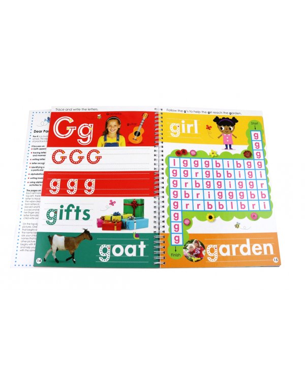 Pre-K. Alphabet. Wipe Clean Workbooks