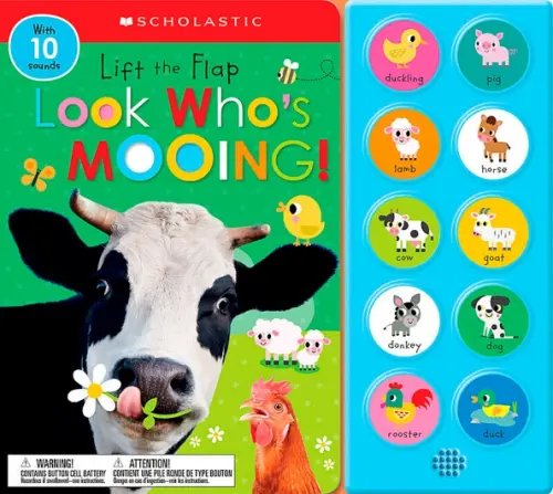 Early Learners Lift the Flap Look Who's Mooing