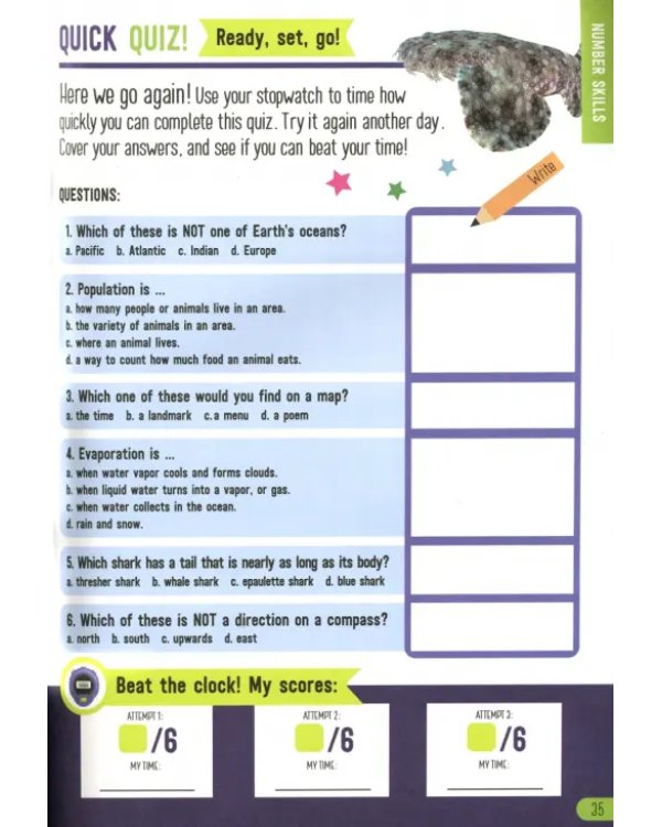 Quick Smarts Sharks Workbook