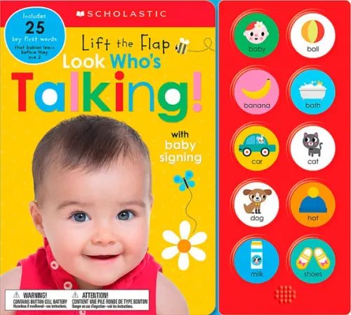 Early Learners Lift the Flap Look Who's Talking