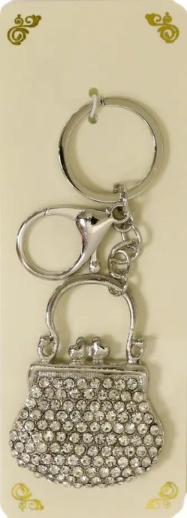 Брелок со стразами Сумочка Брелок со стразами Сумочка