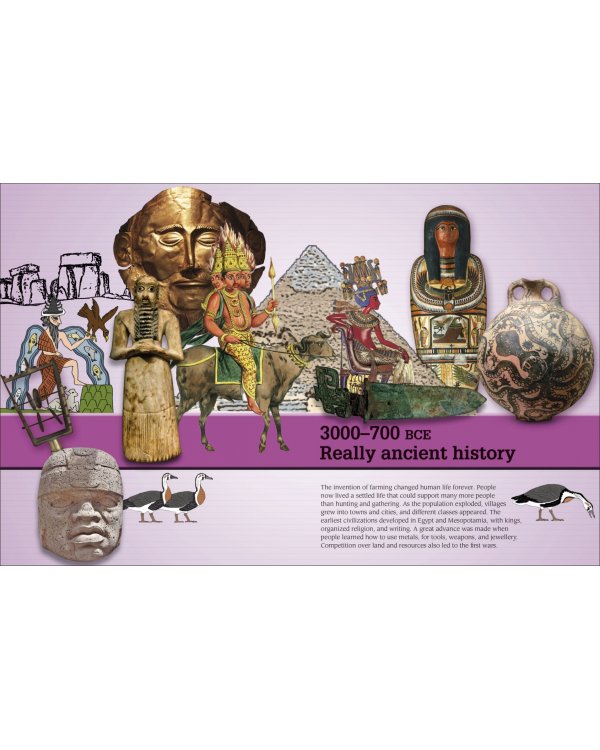 History Year by Year. A Journey Through Time, From Mammoths And Mummies To Flying And Facebook