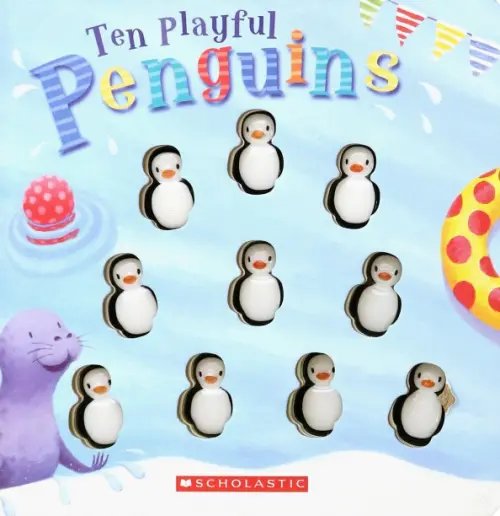 Ten Playful Penguins