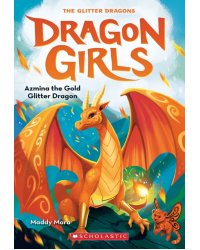 Azmina the Gold Glitter Dragon