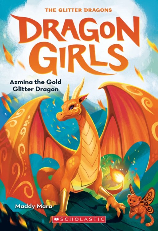 Dragon Girls Azmina the Gold Glitter Dragon