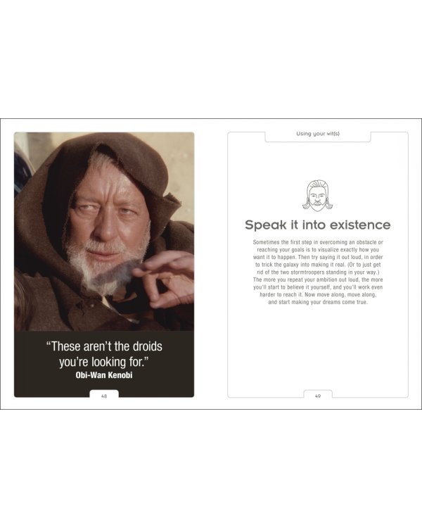 Star Wars Be More Obi-Wan. Navigate Your World with Wit and Wisdom