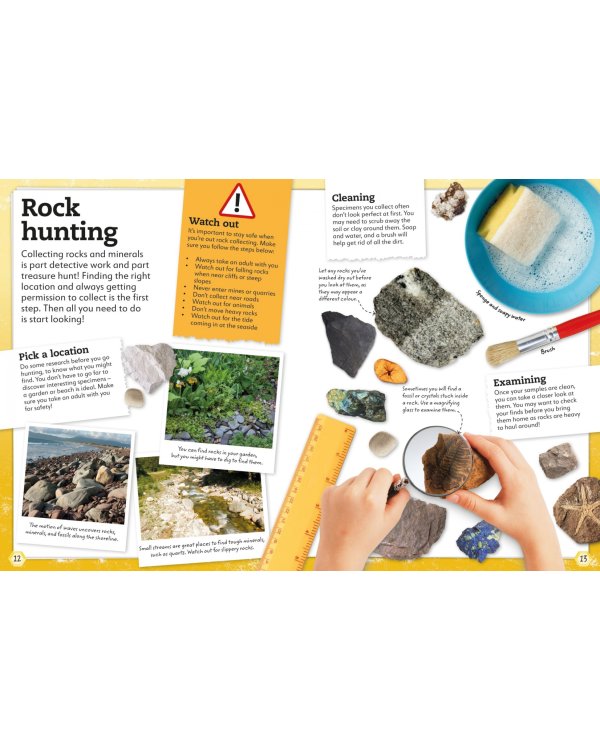 My Book of Rocks and Minerals. Things to Find, Collect, and Treasure