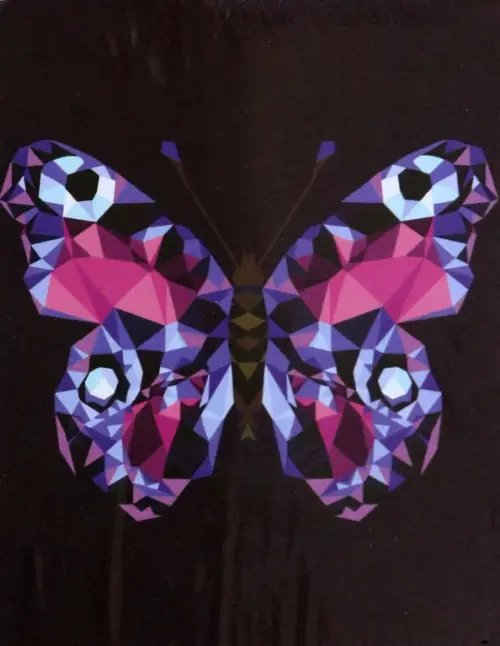 Рисование по номерам Бабочка