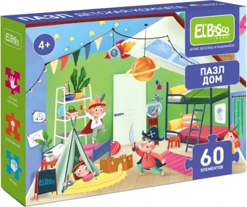 Пазлы Дом. Детская, 60 элементов