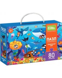 Пазл на внимательность Подводный мир, 80 элементов
