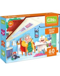 Пазлы Дом. Ванная, 60 элементов