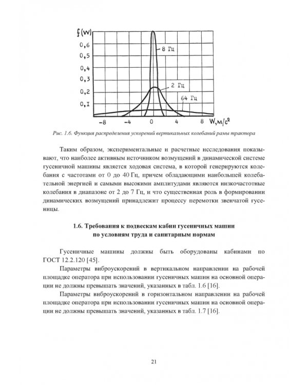 Подрессоривание кабин колесных и гусеничных машин