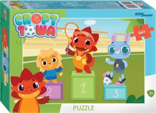 Puzzle-60 Спорт Тоша Puzzle-60 Спорт Тоша