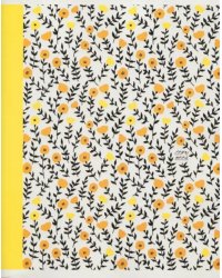 Тетрадь Цветочное вдохновение, А5, 96 листов, клетка, в ассортименте