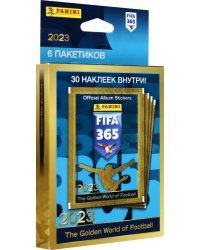 Блистер с наклейками FIFA 365-2023, 6 пакетиков