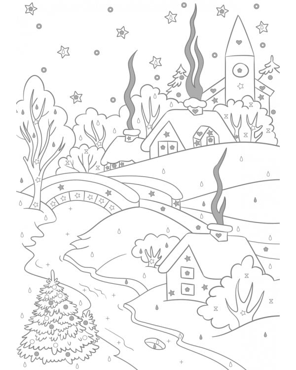 Времена года. Раскраски по символам