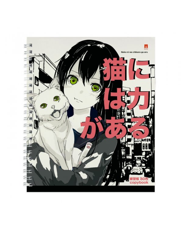 Дополнительное изображение книги «Тетрадь Manga Anime. City, 80 листов, клетка, А5+, в ассортименте»