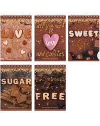 Блокнот Sweet Life, 40 листов, клетка, А6, в ассортименте