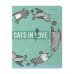 Дополнительное изображение книги «Тетрадь Cats in Love, 48 листов, клетка, А5, в ассортименте»