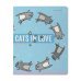 Дополнительное изображение книги «Тетрадь Cats in Love, 48 листов, клетка, А5, в ассортименте»