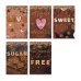 Дополнительное изображение книги «Блокнот Sweet Life, 40 листов, клетка, А5, в ассортименте»