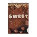 Дополнительное изображение книги «Блокнот Sweet Life, 40 листов, клетка, А5, в ассортименте»