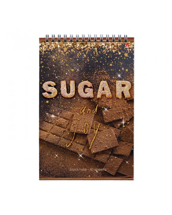 Дополнительное изображение книги «Блокнот Sweet Life, 40 листов, клетка, А5, в ассортименте»