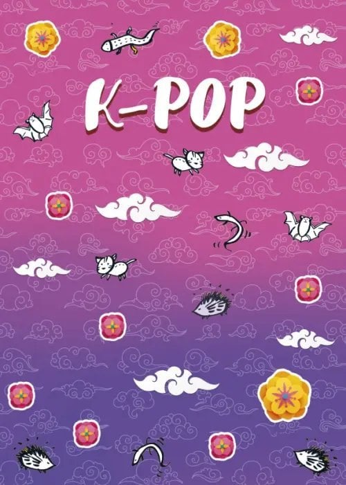 Тетрадь K-POP, 48 листов, клетка, А5