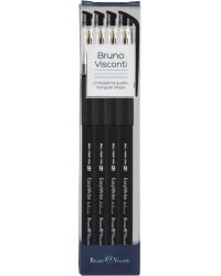 Набор шариковых ручек EasyWrite. Black, синих, 4 штуки